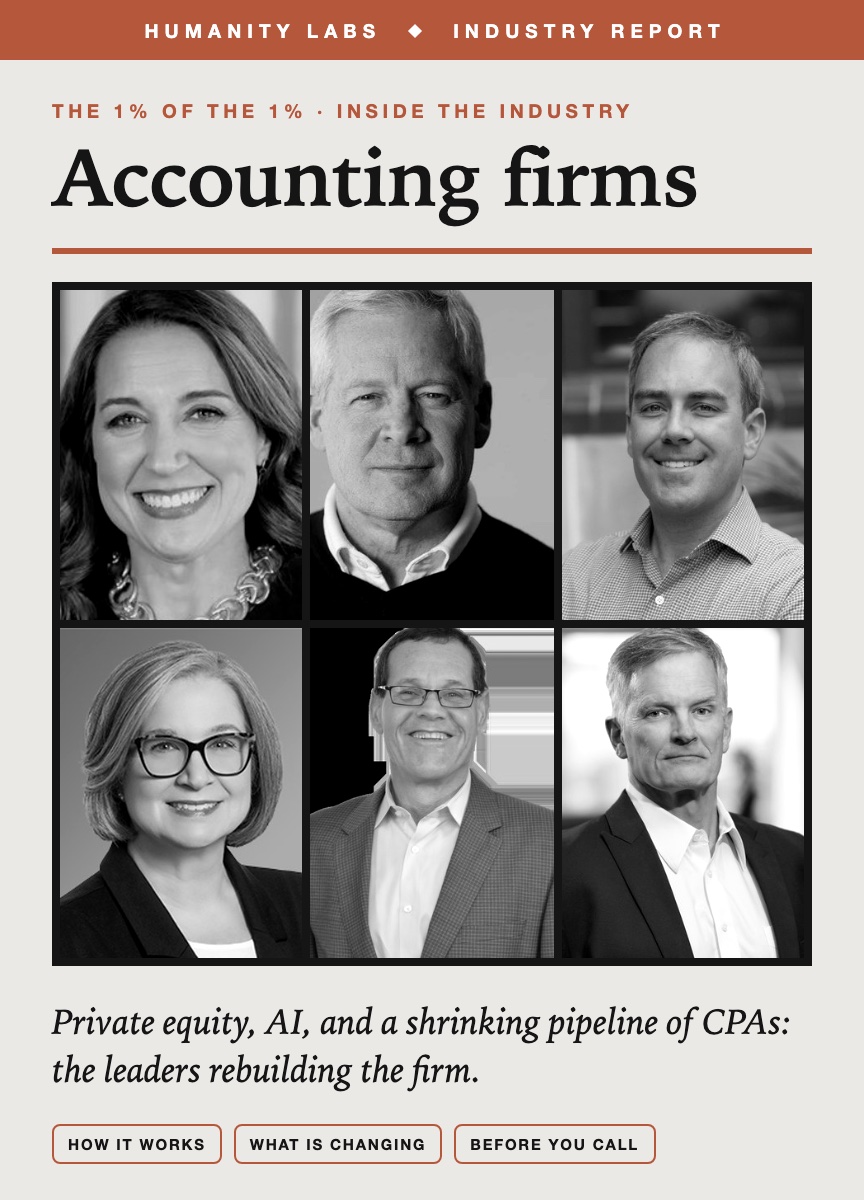 Industry report: Accounting firms