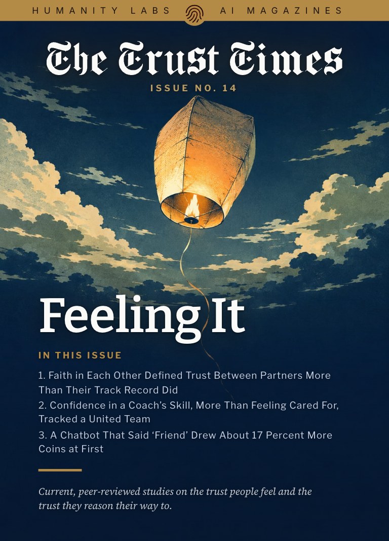 The Trust Times, Issue No. 14: Feeling It