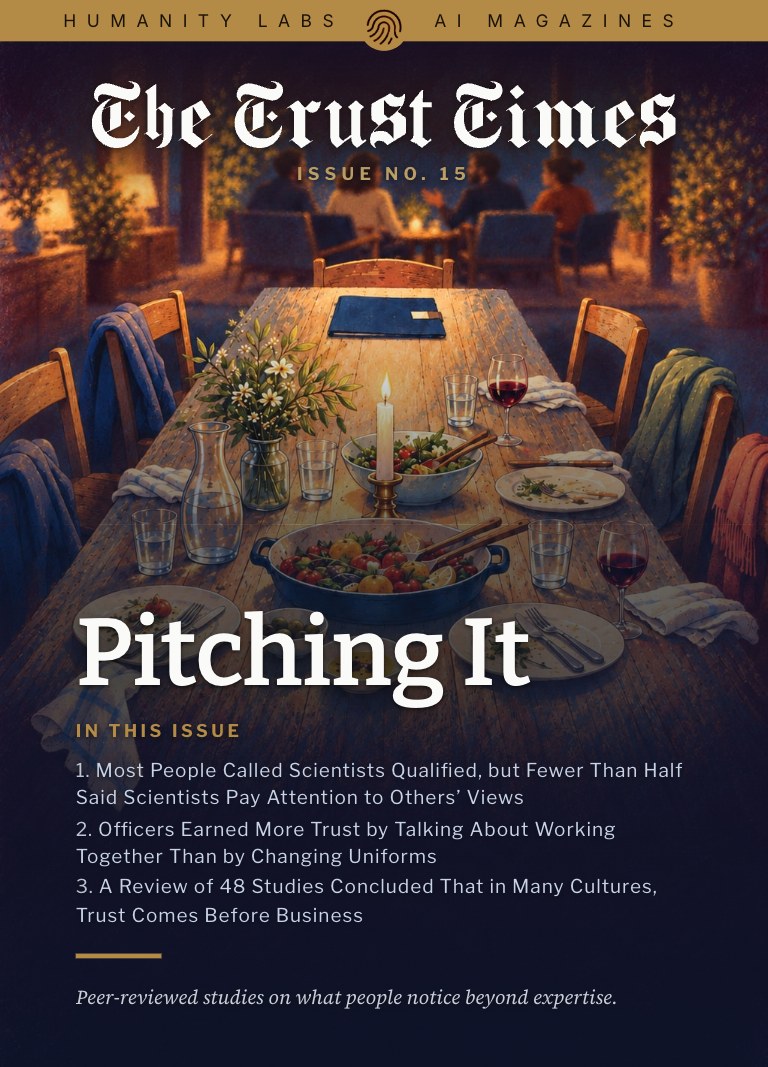 The Trust Times, Issue No. 15: Pitching It
