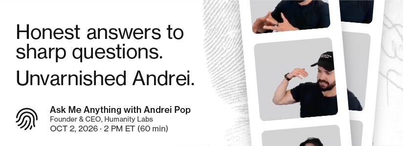 Ask Me Anything with Andrei Pop promo, part 2